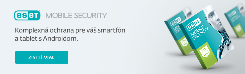 ESET Mobile Security produktový banner