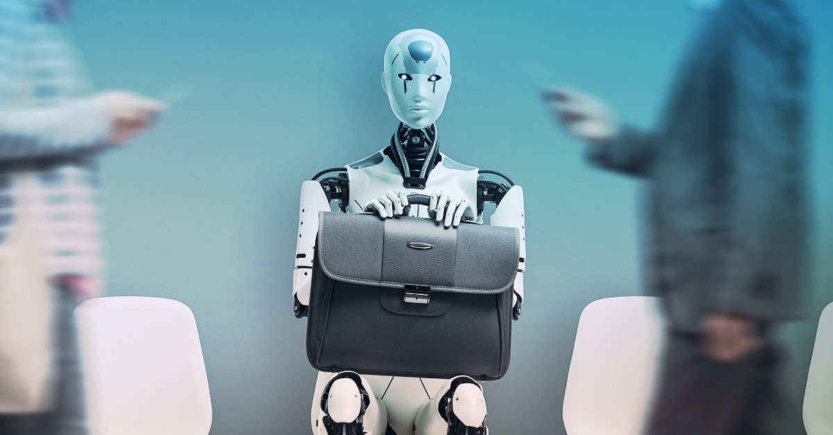 Umelá inteligencia v oblasti ľudských zdrojov ilustračný obrázok ESET