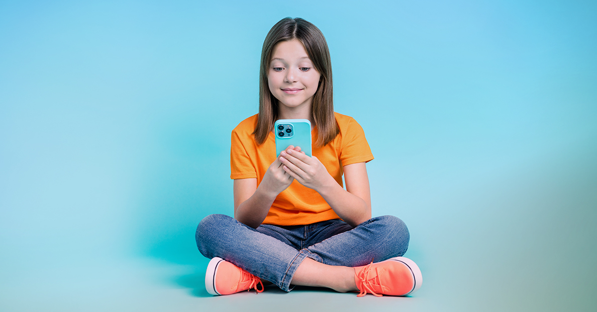 dieťa potrebuje smartfón ilustračný obrázok ESET