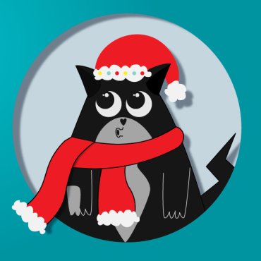 Bajtovci Vianočné nakupovanie ilustračný obrázok ESET