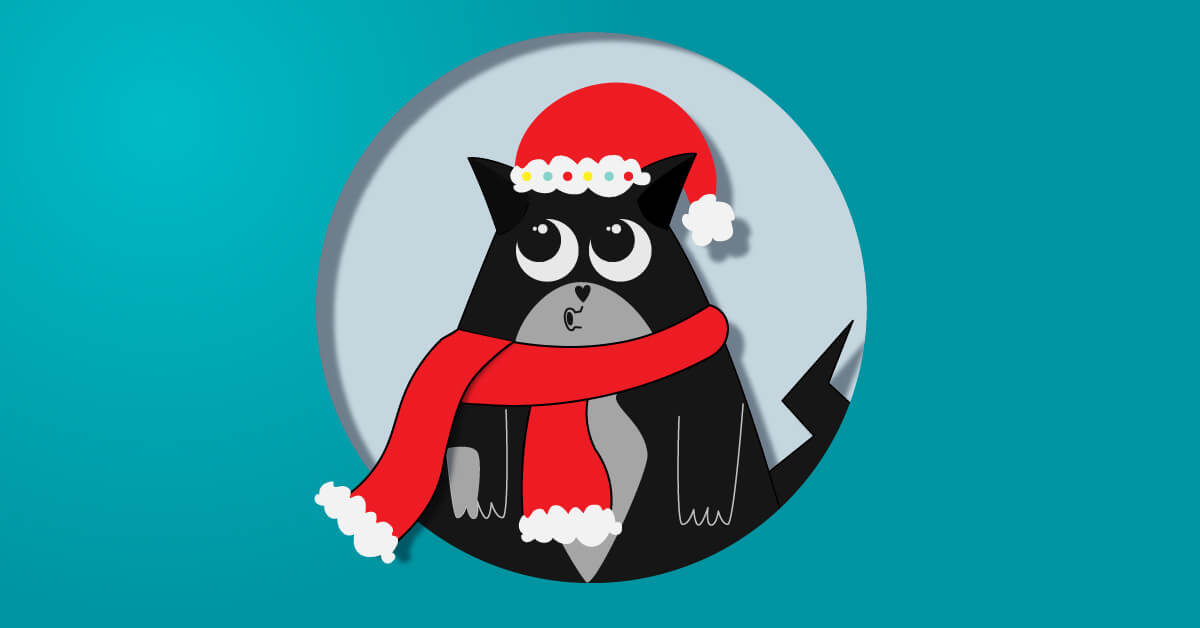 Bajtovci Vianočné nakupovanie ilustračný obrázok ESET