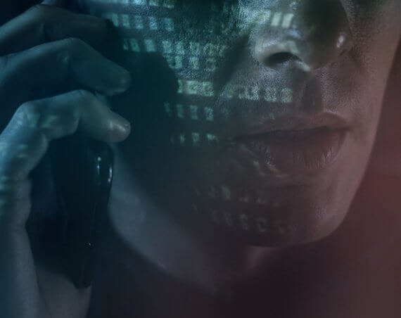 Falošný hlas v telefóne ilustračný obrázok ESET