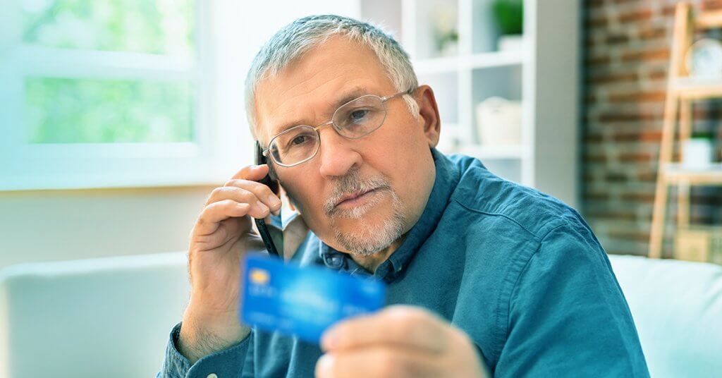 seniori platenie online ilustračný obrázok ESET