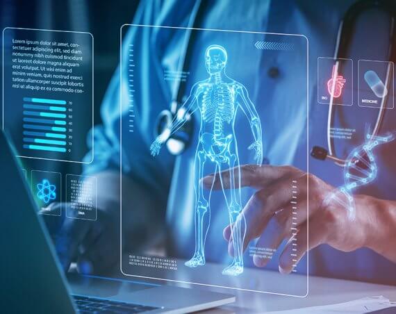 AI chatbota zdravie ilustračný obrázok ESET